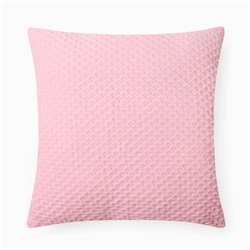 Подушка декоративная «Этель. Квадрат», 40×40 см, розовая