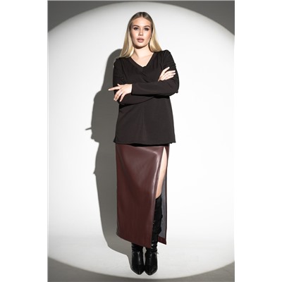 Лонгслив с V- образным вырезом НАТАЛИ, 1211650