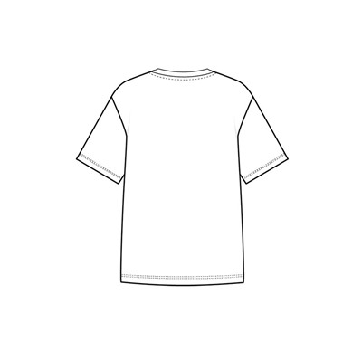 Фуфайка трикотажная для девочек (футболка)