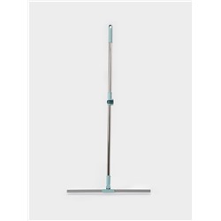 Водосгон для пола, силиконовый, поворотный сгон 49 см, черенок нержавеющая сталь 58-97 см