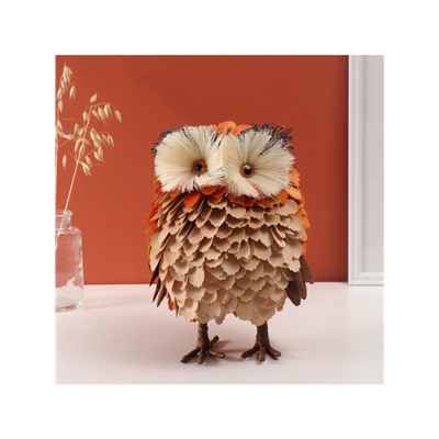 Фигурка «Сова пучеглазая», 20×19×30 см
