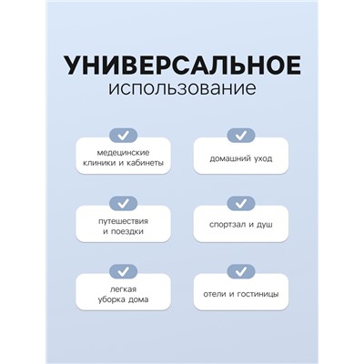 Полотенца одноразовые в сложении, 35×70 см, белые, спанлейс, 50 штук