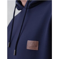 Худи из премиального футера трехнитки с начесом