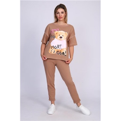 ТК 360 мишки Пижама (Коричневый)