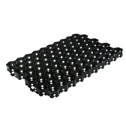 Газонная решётка ERFOLG Green Parking, 40×60 см, чёрная