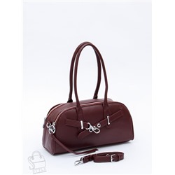 Сумка женская кожаная 9198SP wine red Velina Fabbaino-Safenta