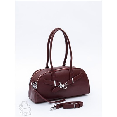 Сумка женская кожаная 9198SP wine red Velina Fabbaino-Safenta