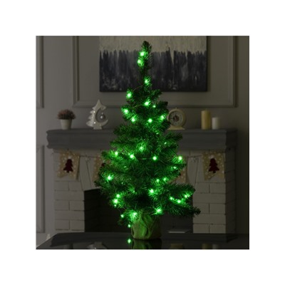 Умная гирлянда «Нить» 5 м роса, IP20, серебристая нить, 50 LED, управление с приложения, свечение RGB, USB