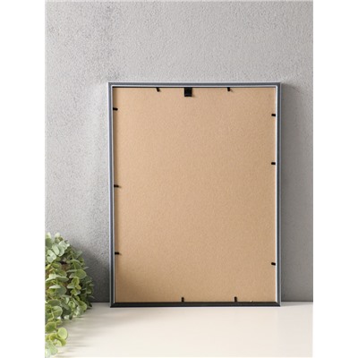 Фоторамка для фото 30×40 см, с паспарту 21×30 см, Vivo, серебро