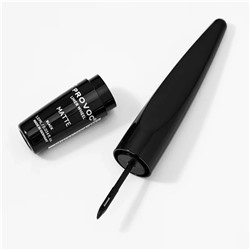 Provoc Жидкая подводка для глаз с роликом / Eyeliner Wheel 01 Matte Black, черный матовый 17042