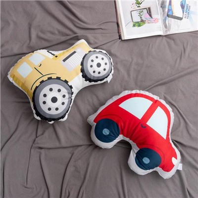 Подушка декоративная Этель «Трактор», 50×40 см, велюр, 100% полиэстер