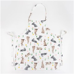 Фартук кухонный «Доляна» Fluffy bunnies, 60×70 см, 100% хлопок, 164 г/м²