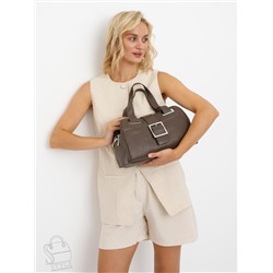 Сумка женская кожаная 91170-1P cappuccino Velina Fabbiano-Safenta  в Новосибирске