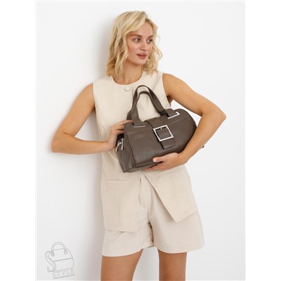 Сумка женская кожаная 91170-1P cappuccino Velina Fabbiano-Safenta  в Новосибирске