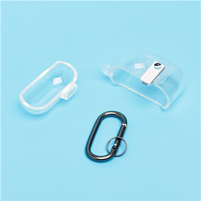 Чехол - SCP25 для кейса "AirPods (4-го поколения)" (transparent/silver) (238215)