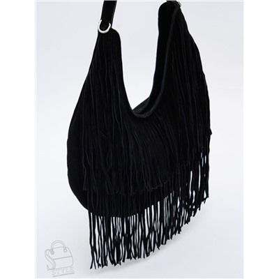 Сумка женская кожаная 5876P black Polina&Eiterou