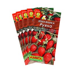 Набор семян Земляника "Руяна" альпийская, 5 шт.