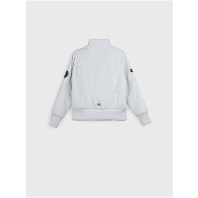 Куртка текстильная с полиуретановым покрытием для девочек