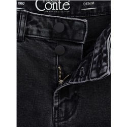 Джинсы женские CONTE Джинсы mom fit с вытачками по низу CON-449