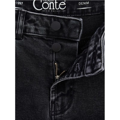 Джинсы женские CONTE Джинсы mom fit с вытачками по низу CON-449