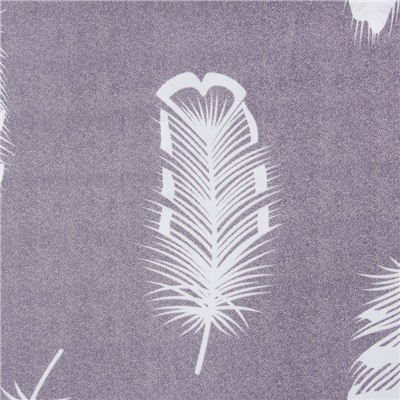Постельное бельё евро «Экономь и Я» Feather, полисатин