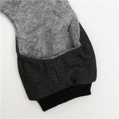 Комбинезон «Мишка», размер XXL, ДС 45 см, ОШ 45 см, ОГ 55 см, жёлтый, чёрный