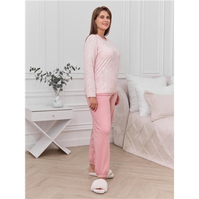 Пижама Жаккард-1 (Розовый)
