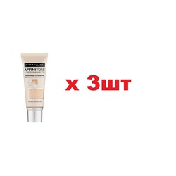Maybelline New York Тональный крем Affinitone 30мл тон 02 3шт