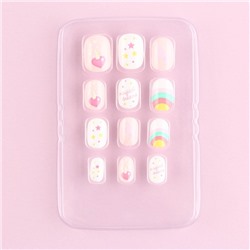 Детские накладные ногти «Самая милая», 12 шт.