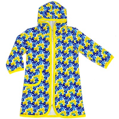 Халат для девочки Краски