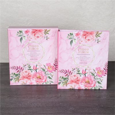 Фотоальбом 80 фото 10x15 Цветы / MX8207 /уп 48/