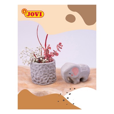 Паста для лепки  250гр. серая 83G JOVI