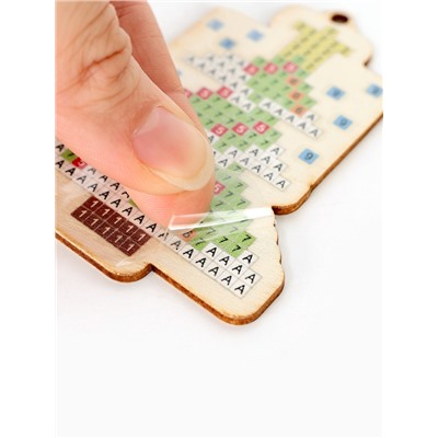 Алмазная мозаика «Сказочные мелочи» на подвеске 6 штук