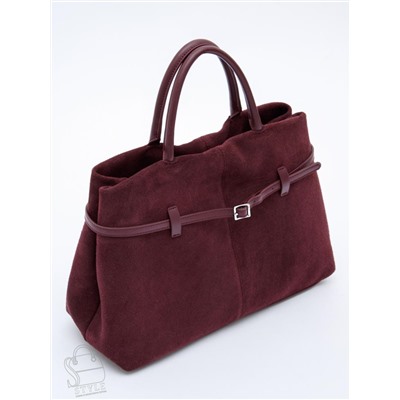 Сумка женская кожаная 990172NN wine red Natale Navetta