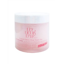 LODEURLETTE Тонер-пэды для тусклой кожи лица / In England Colorfit Cherry Fleur, 150 мл 25304