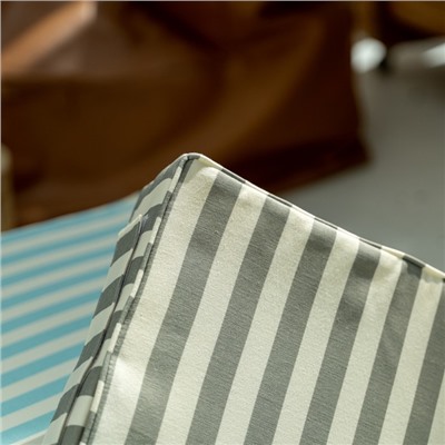 Подушка - бустер Pasionaria «Кембридж», 40×40×10 см, серая