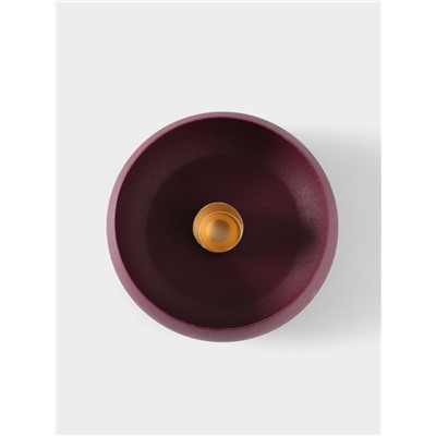 Подсвечник на 1 свечу на магнитах «Баклажан», 11×11×4 см