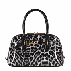 Сумка 6118Q black white Polina&Eiterou