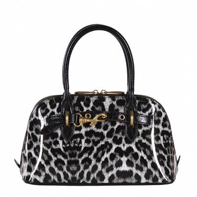 Сумка 6118Q black white Polina&Eiterou