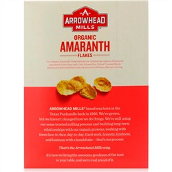 Arrowhead Mills, Хлопья из органического амаранта, 340 г