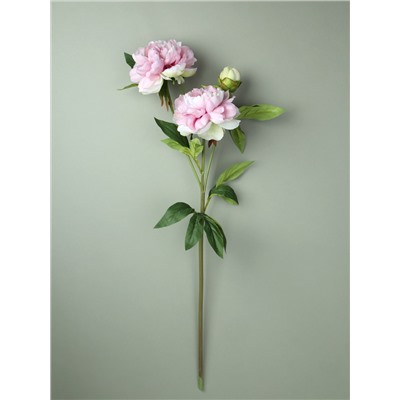 Цветок искусственный Пион розовый 76 см / RF-6069 /уп 24/240/