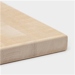 Доска разделочная деревянная Доляна «Классика», 42×28×2 см, берёза