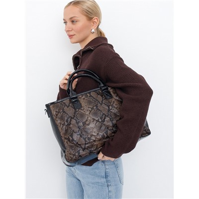 Сумка 58274S coffee Velina Fabbiano-Safenta