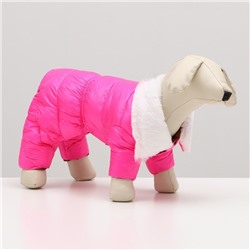 Комбинезон «Астронавт», размер 10, ДС 25 см, ОГ 34 см, ОШ 24 см, розовый