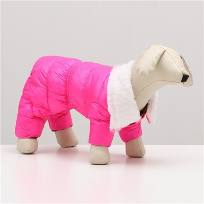 Комбинезон «Астронавт», размер 10, ДС 25 см, ОГ 34 см, ОШ 24 см, розовый