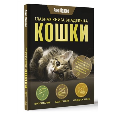 АСТ Анна Орлова "Главная книга владельца кошки"