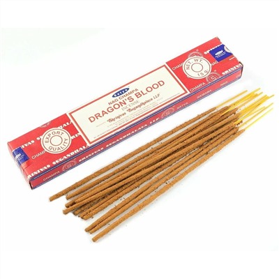 SATYA Бангалор Ароматические палочки Dragon Blood 15 г х 12 уп.