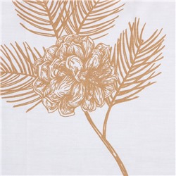 Постельное бельё 2-спальное LoveLife «Шишки», сатин