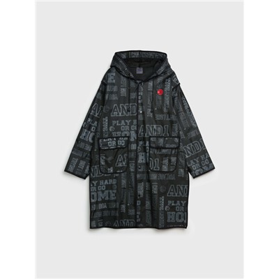 Плащ из полимерного материала для мальчиков (дождевик)