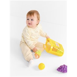 Комплект (свитшот и брюки) MINAKU Nature, рост 68-74 см, бежевый